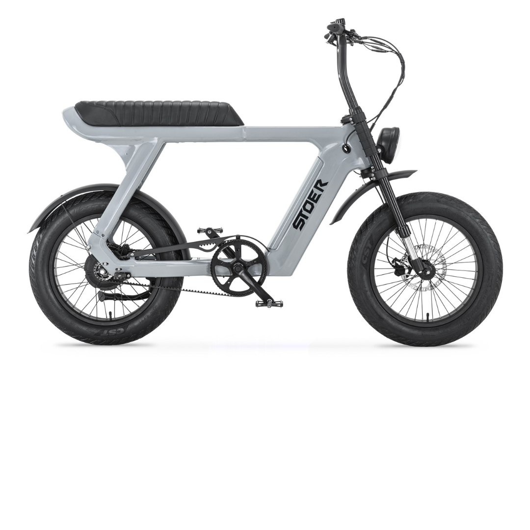 Stoer bike grijs